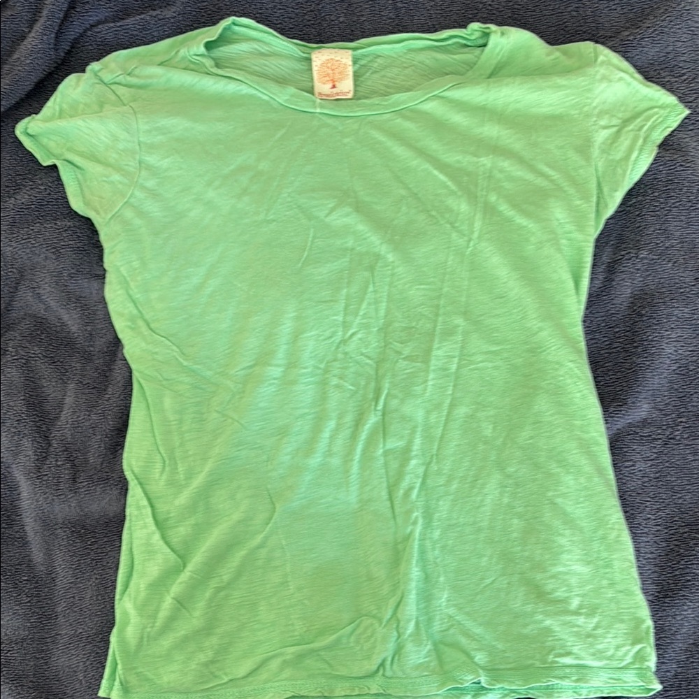 Vibrant Green Capri Top